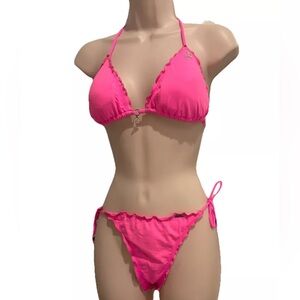 Banana Moon bikini Pink Size Bottom40/Top 42 WORN ONCE